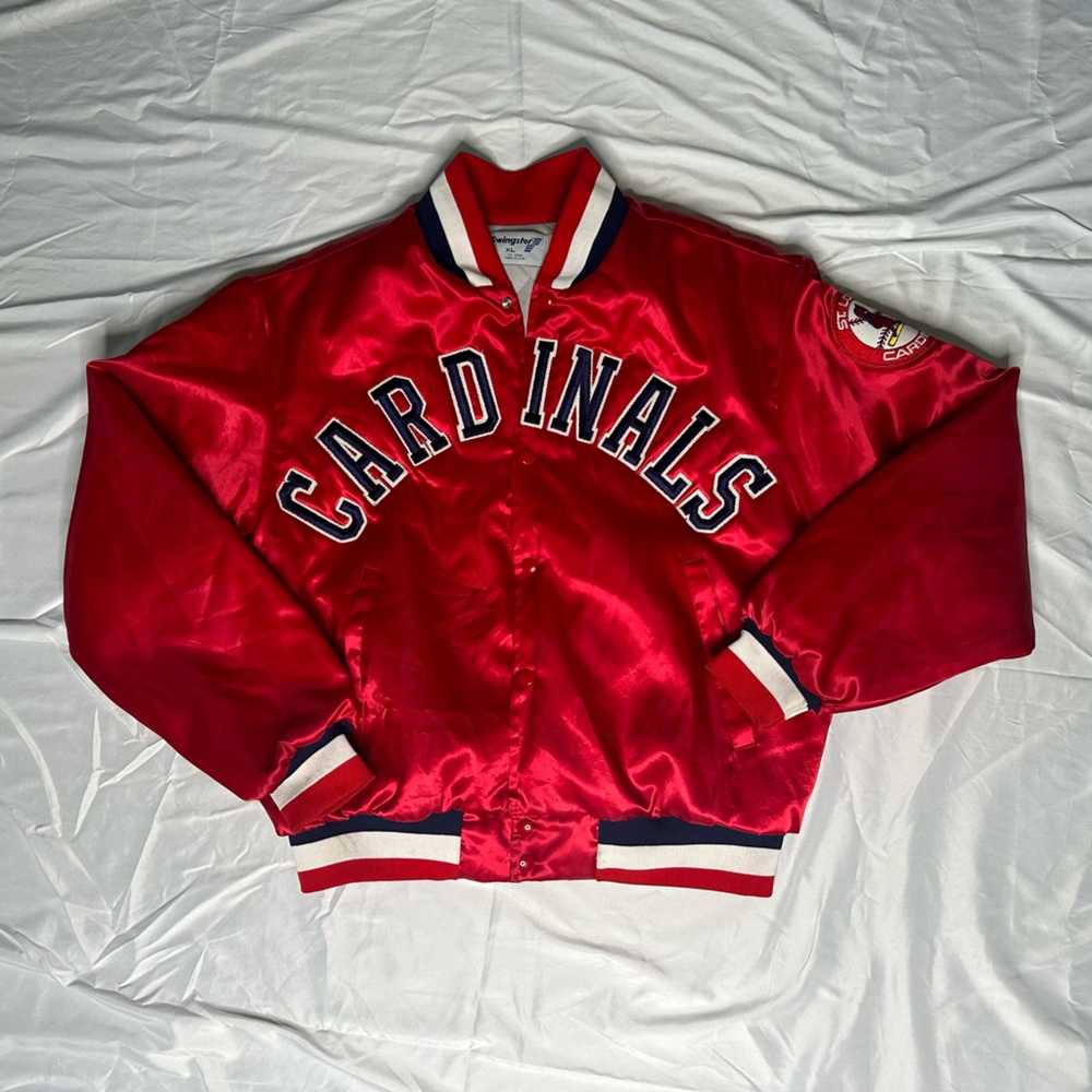 Satin St. Louis bomber